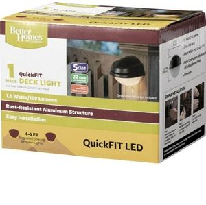 Better Homes and Garden QuickFIT LED deck light